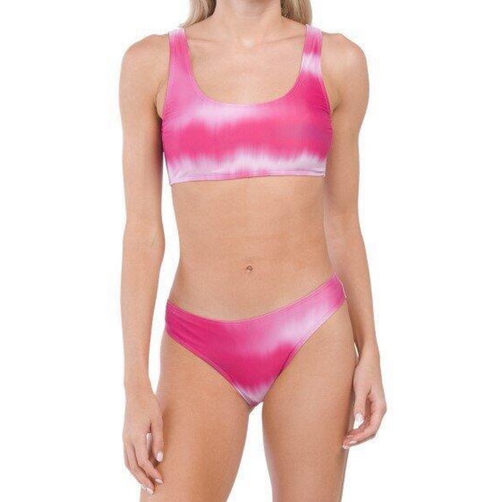 Mosmann Australia - Pink Tie Dye Bikini Set S | New
